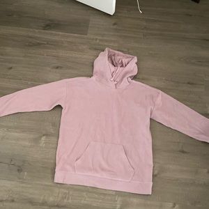 Pink hoodie
